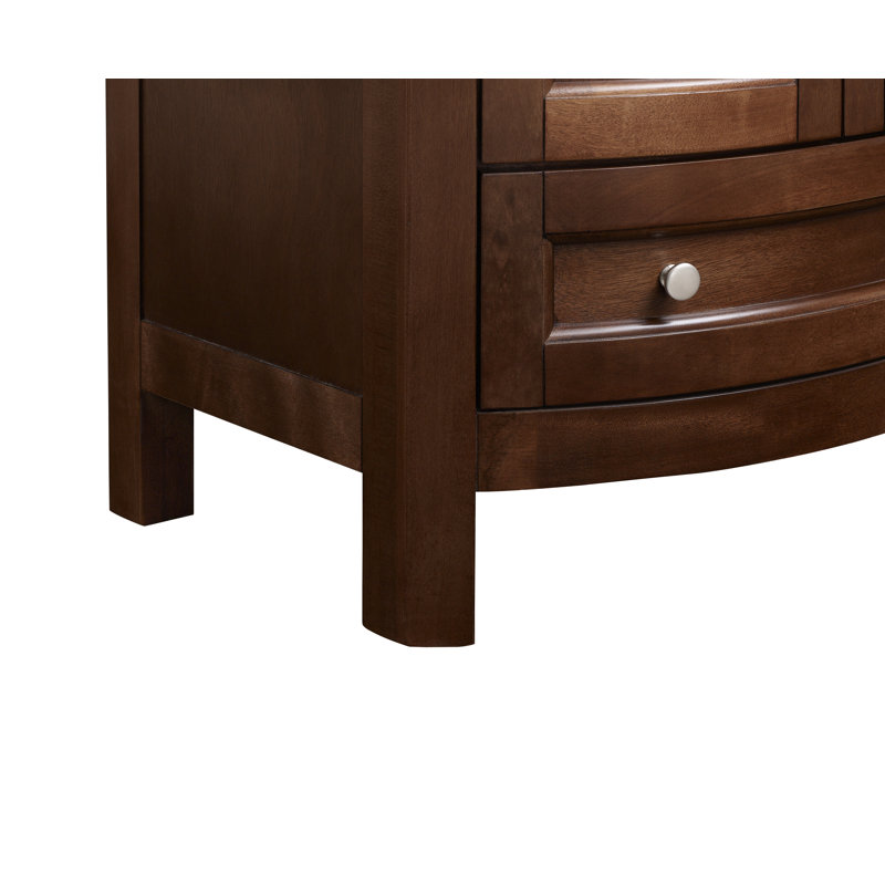 Charlton Home® Thibeault 24'' Single Bathroom Vanity with Ceramic Top